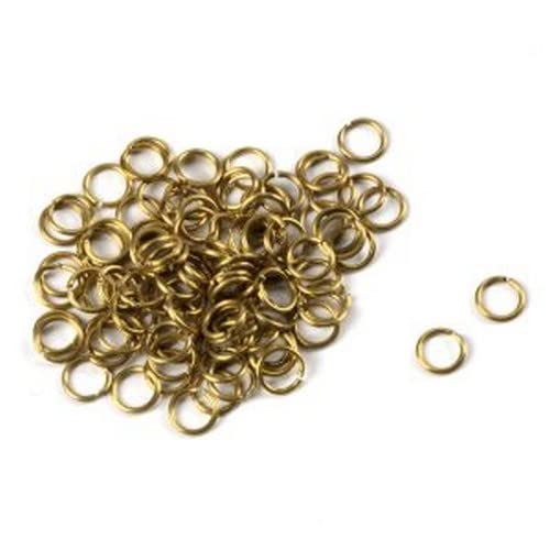 Caldercraft6mm x 4mm Brass Rigging Rings (100) RC Scale Model Boats & Ships