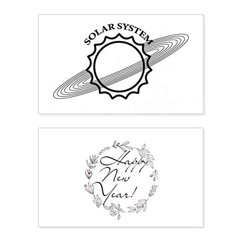 Tarjeta de Año Nuevo Star Orbit: el regalo conmemorativo perfecto para desear bendiciones
