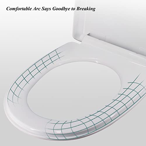 Abattant WC à fermeture douce équipé de charnières antidérapantes - 6