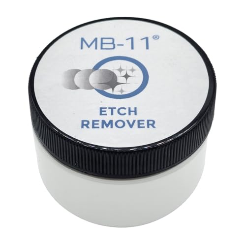 MB Stone MB-11® Touch-Up Etch Remover Marble Polishing Powder for Light to Medium Etches Only, for use with Neutral Colored Calcite-Based (not for Matte or Dark Stone), 1 oz Can