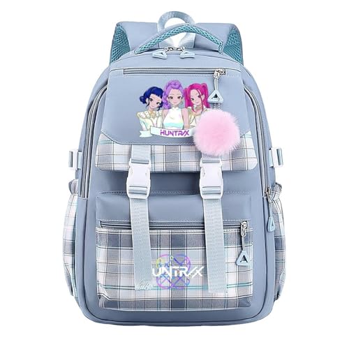 Genérico Mochila escolar KPop D-emon H-unters, mochila de viaje