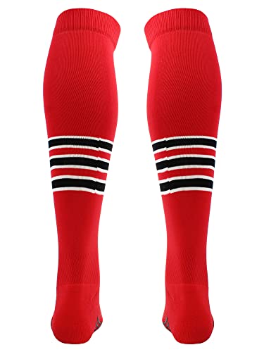 Image of TCK USA Made Over-the-Knee Socks for Baseball, Softball, & Football | Performance Athletic Socks for Boys, Girls, Men & Women