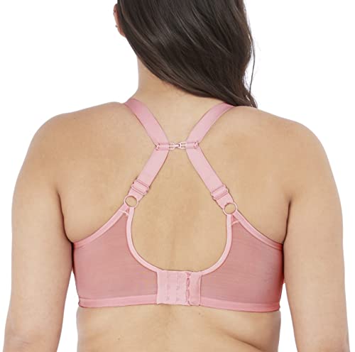Elomi Women's Plus Size Matilda Unlined Underwire Plunge Bra, Rose, 44G #TOP3