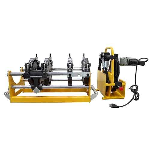 TECHTONGDA Manual Pipe Welder Electric Tube Butt Fusion Machine Pipe Welding Machine Hot Melt Solder for PE PB PVDF PPR (2.48