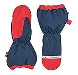 S/M/L Finkid Pakkanen Blau, Kinder Fausthandschuh, Größe L - Farbe Navy - Red