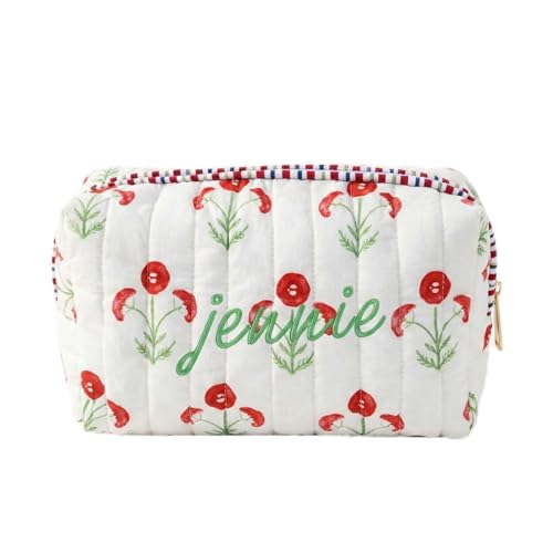 Bolsa Quilted Roja Personalizada 16x17.5x6 miniatura 1
