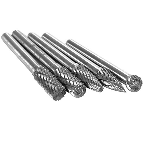 Set 6x8mm de fresas rotatorias de carburo de tungsteno miniatura 3