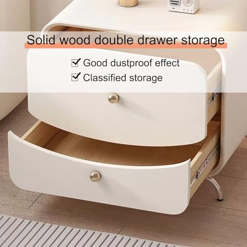 Table de chevet noire moderne pour optimiser le rangement de la chambre - 6