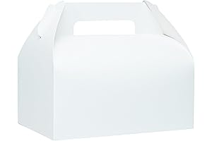 UnicoPak Premium Bakery Boxes with Handle for Your Baking Needs
