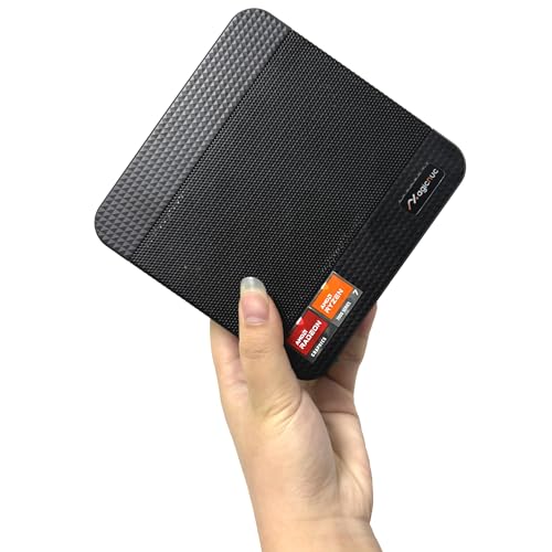 MAGICNUC AG2 Mini-PC Home-Gaming, Ryzen 7 7840HS, GPU Radeon 780M, 32 Go RAM DDR5, 1 to SSD, Mini Ordinateur de Bureau, USB-C/DP/HDMI, Affichage Triple 4K, Double RJ45...
