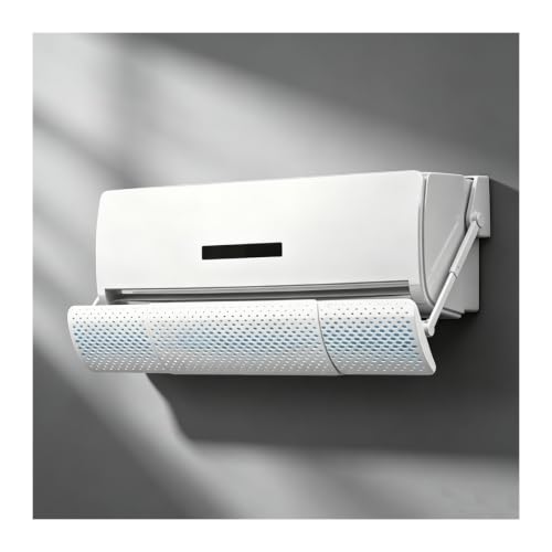Deflector universal de aire acondicionado con sistema de protección de flujo directo