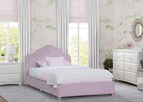 Delta Children Upholstered Twin Bed, Rose Pink - image 2