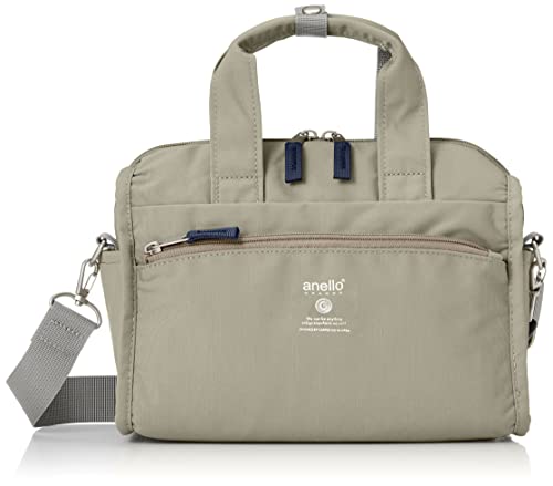 [アネロ グランデ] ミニボストンバッグ 軽量/撥水/多収納/2WAY CABIN GTM0177Z グレーベージュ