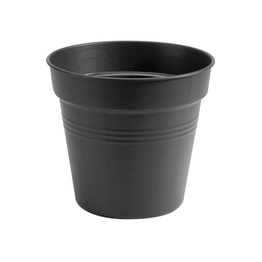 elho Green Basics Growpot 21 - Growpot for Grow your Own - Ø 21.0 x H 19.3 cm - Black/Living Black