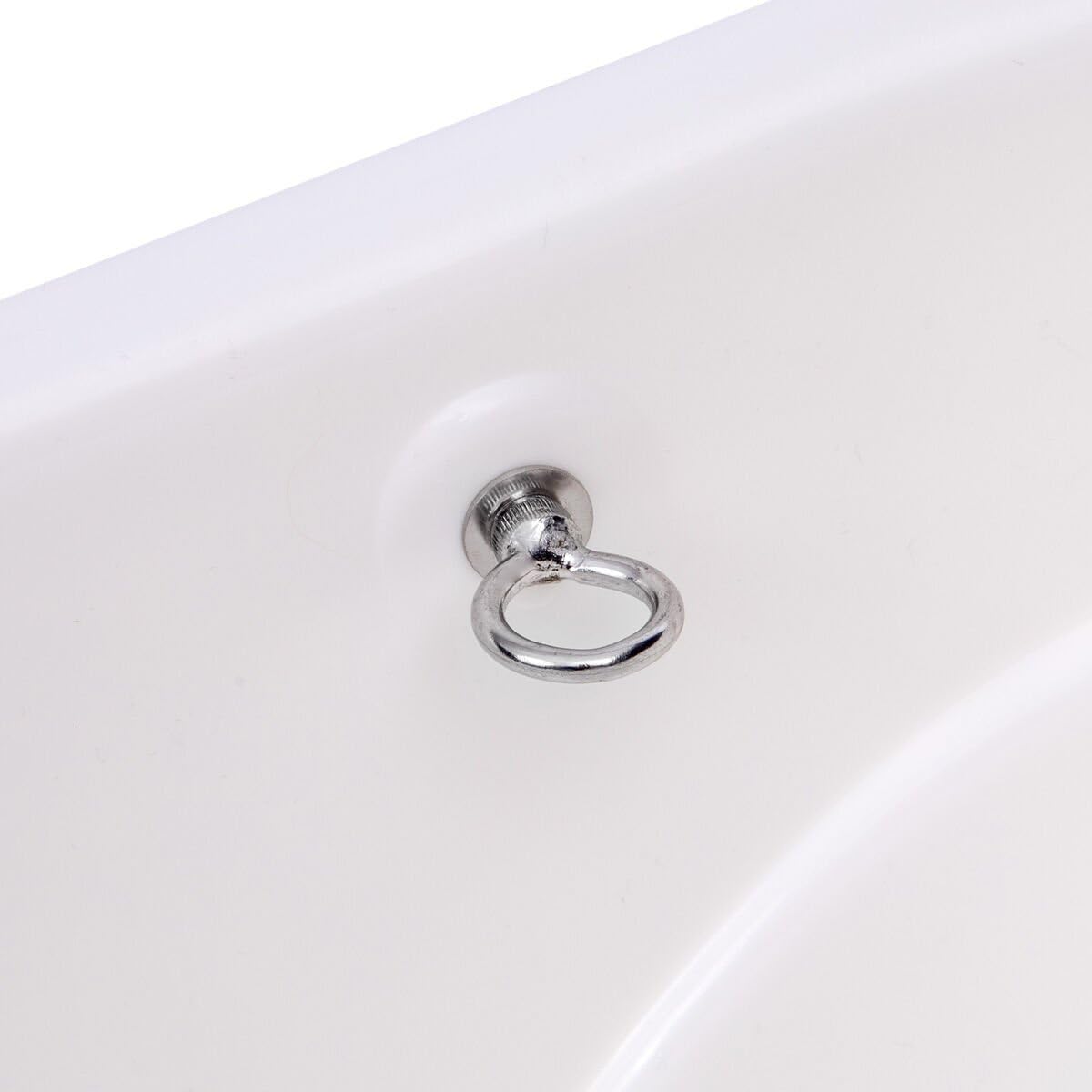 GROOM PROFESSIONAL Wanna dla małych psów, biała, do pielęgnacji psów, mini plastikowa wanna, idealna do kąpieli szczeniaków, kotów i kociąt w domu lub w salonie - rozmiar 96 cm x 50 cm