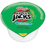 Kellogg's Apple Jacks Reduced Sugar Cereal Bowl, 1 Ounce (Pack of 96)