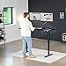VIVO Electric 63 x 32 in Standing Desk, Memory Height Adjustment, 176 lb Frame Support, 2E Series, Black Top Black Frame, DESK-KIT-2E1B
