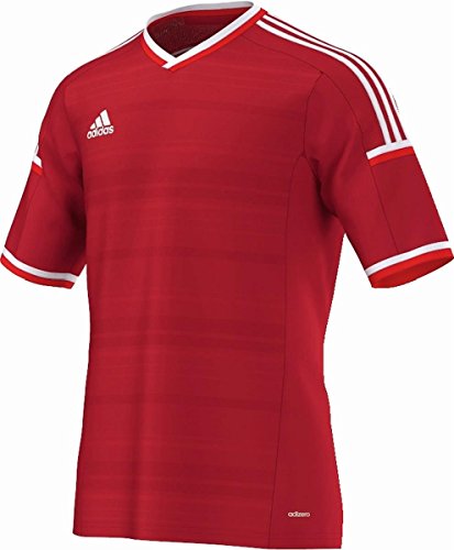 Image of adidas Men's Condivo 14 Jersey - University Red/White/Poppy, Small