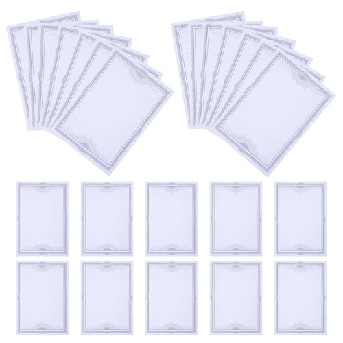 Papel Imprimible para Reconocimientos Escolares y de Oficina 50 Hojas