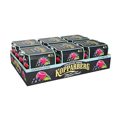 Kopparberg Alcohol Free Mixed Fruit Cider, 24 Cans Cover