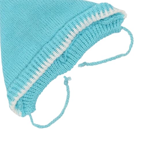 Image of Baby Winter Sweater | Wool Knit Full Sleeve Cardigan for Babies | Soft Warm Winter Clothing for Newborn Boys Girls & Toddlers, Combo Firozi & Rani (3 to 6 Months) Pack of 2