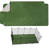 Guinea Pig Bedding Fleece Cage Liner C&C 2x4,Guinea Pig Fleece Blanket Cage Liner 56x28 (c&c 2x4 (2PCS))