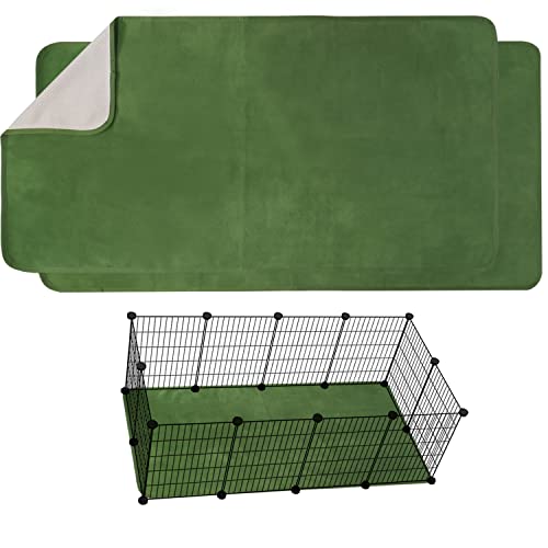 Guinea Pig Bedding Fleece Cage Liner C&C 2x4,Guinea Pig Fleece Blanket Cage Liner 56x28 (c&c 2x4 (2PCS))