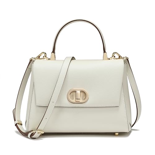 Bolso Satchel de Cuero con Asa Superior para Mujer miniatura 1