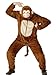 Produktbild Smiffys 31677M Unisex Affen Kostüm, Jumpsuit mit Kapuze, Größe: M, 31677