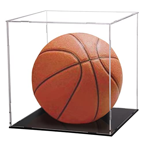 Image of Evron Display Case for Collectibles Assemble Clear Acrylic Box Alternative Glass Case for Display Action Figures Home Storage & Organizing Toys (11.8x11.8x11.8 inch; 30x30x30 cm)