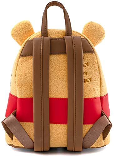 Loungefly Disney Winnie the Pooh Hunny Tummy Womens Double Strap Shoulder Bag Purse - Image 4