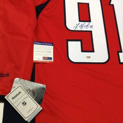 Sergei Fedorov Signed Rbk Washington 