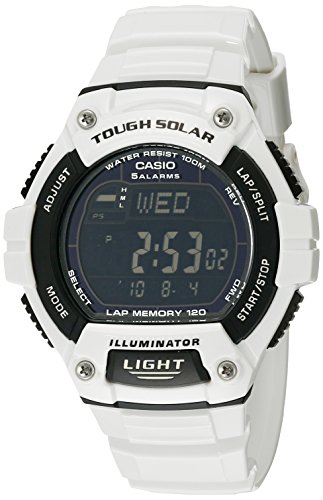 Image of Casio Men's W-S220C-7BVCF Digital Display Quartz White Watch