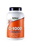 Now Foods Vitamin C-1000 Sustained Release with Rose Hips 250 Tabs (500 (250 X 2))