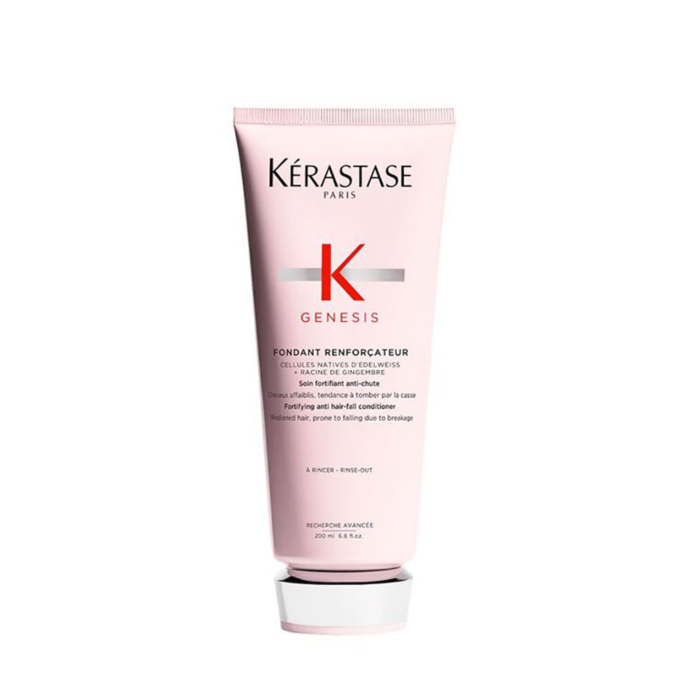 Kérastase Trio Spring Set Genesis 2026 540 ml - Pack Anticaída Cabello Debilitado con Champú Bain Hydra-Fortifiant 250 ml, Fondant Renforçateur 200 ml y Sérum Anti-Chute 90 ml