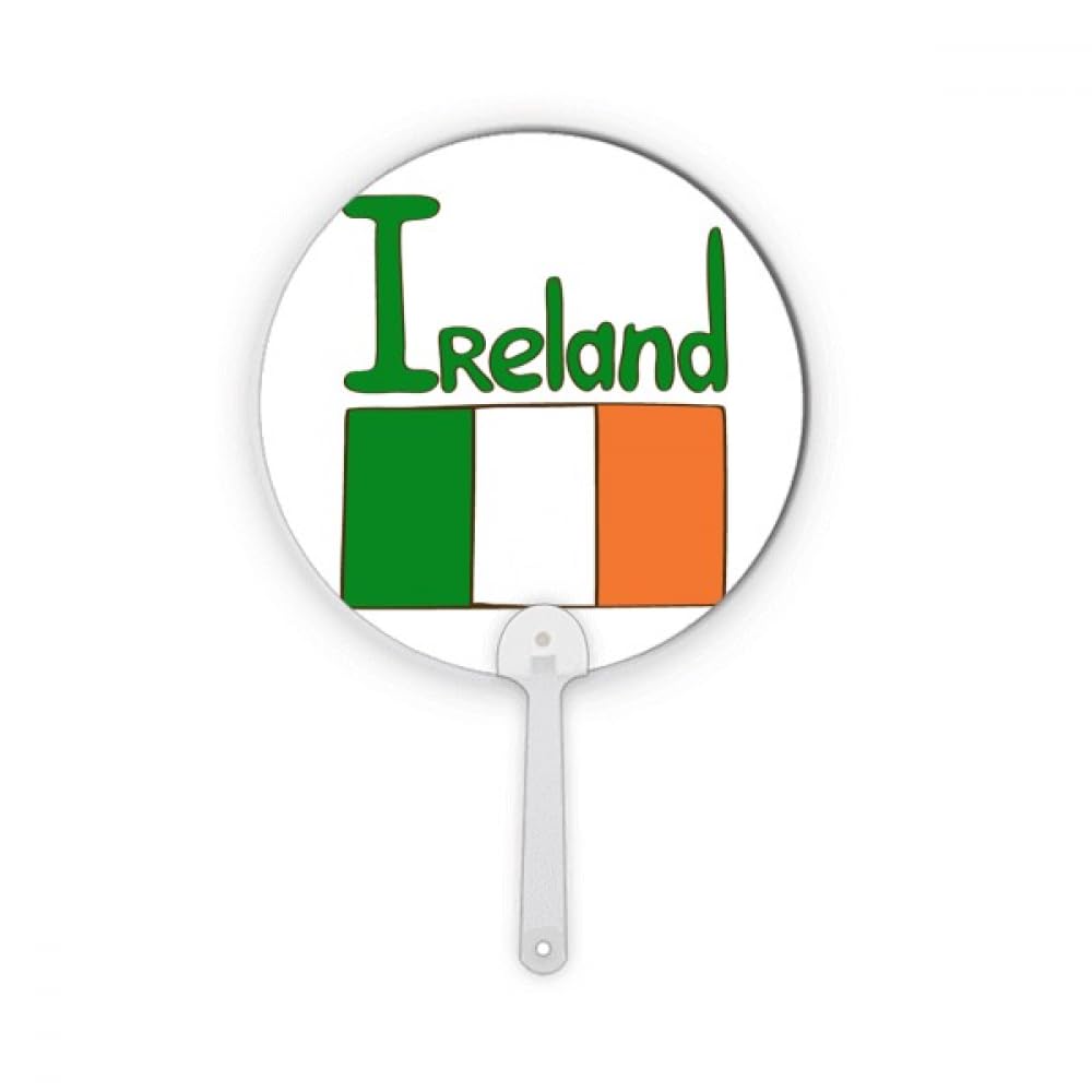 Drapeau national de l'Irlande plastique motif vert déco artisanat
