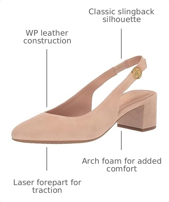 Image of Cole Haan Women's 45mm High Heel Go-to Slingback