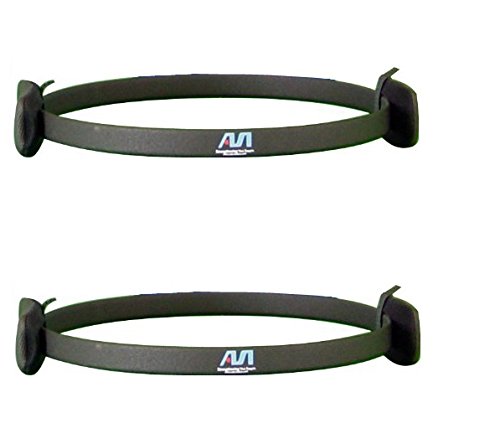 Ader Sporting Goods Pilates Ring Magic Circle - Gym Ring- Toning Fitness Circle (2 PCS)