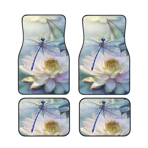 Tapis de sol voiture universels robustes lot de 4 complet toutes saisons