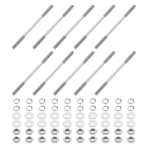 uxcell _uGhX^bhXN[10AM4x70mm 304XeXX`[fAXbhbh{gAibgƃtbg&bNbV[t_uGhXbhX^bhXN[{gnEX̃eiXp