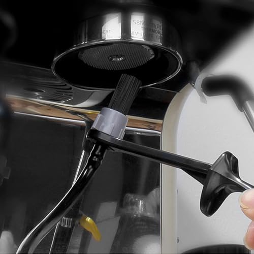 TERNCOEW Cepillo de limpieza desmontable de grado comercial para máquinas de espresso, 90 cm, resistente al calor, manguera y varita de vapor, cepillo de limpieza para cafetera espresso - imagen 2