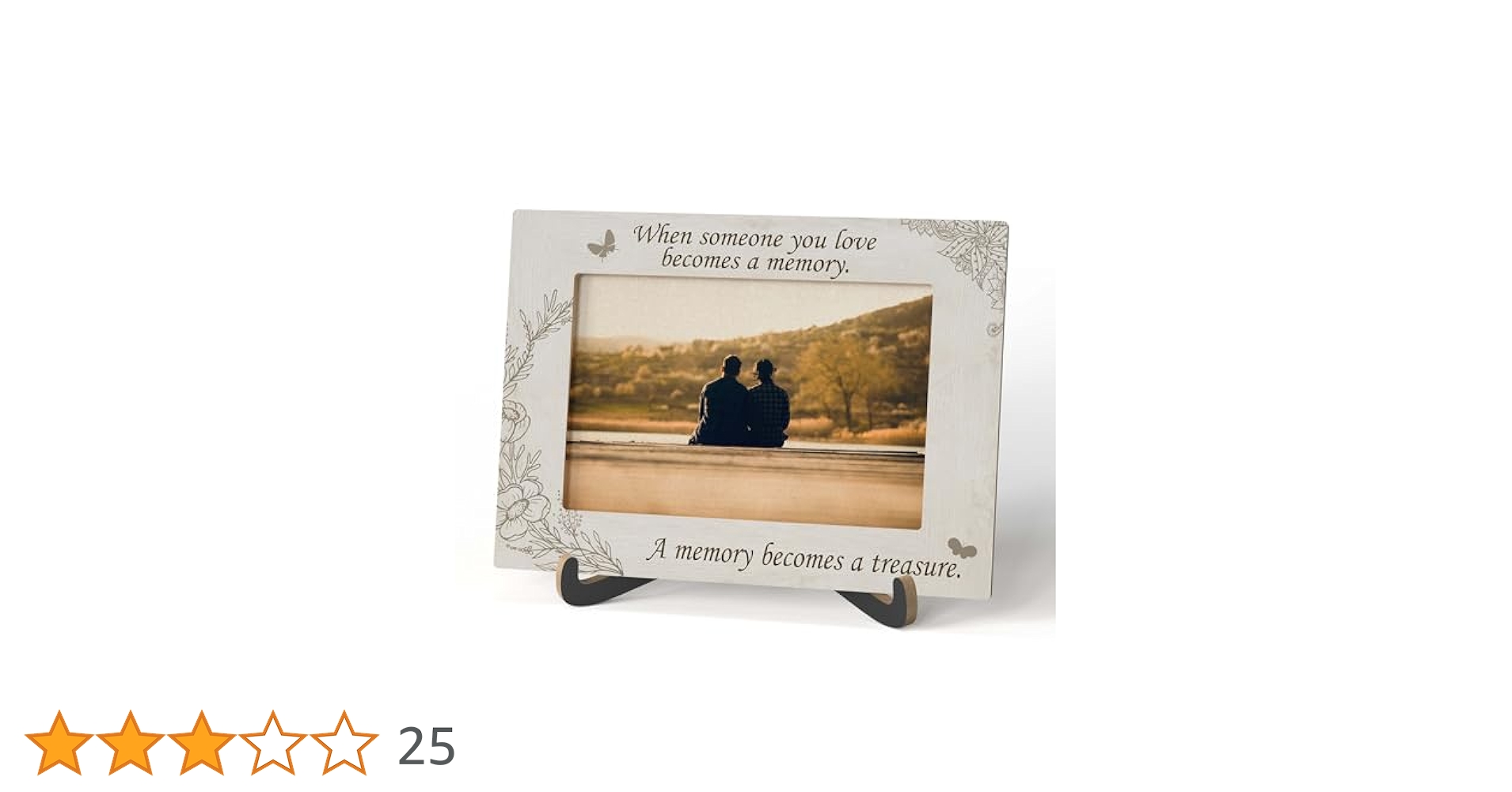 Qiwog Memorial Photo Frame - When Someone You Love Becomes a
