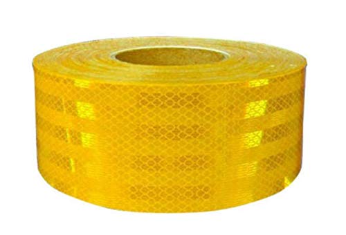 AutoVision Imported 2 Inches Reflective Tape Yellow 48 Ft