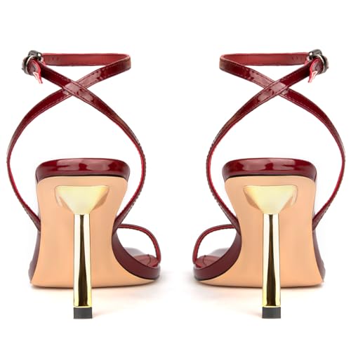 Image of Mesh Kitten Heels for Women Pointed Closed Toe Mule Heeled Sandals Sexy Slip On Dress Pumps