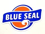 ブルーシール ダイカットステッカー 10×6.5cm BLUE SEAL 沖縄限定