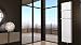 Produktbild Badheizkörper Design Mirror Steel 6, 180 x 47 cm, 1964 Watt, weiß + 2 Handtuchhalter Szagato Handtuchheizung Handtuchwärmer Design Heizkörper Mittelanschluss Bad Heizkörper flach