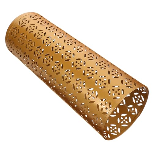 Porte-Parapluie en Fer Doré pour Éviter les Sols Mouillés en Entrée