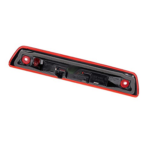 High Mount Light 3rd Brake Light Rear Tail Light For 2005-2010 Grand Cherokee third Brake Light High Mount Stop Light Red Lens LED Brake Lamp Replacement Waterproof - Thumbnail 2