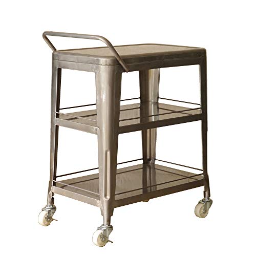 大川家具 GART ワゴン 1601 (素材:スチール) クリア色