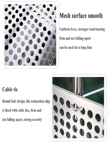 Plaque perforée en acier inoxydable 304 durable pour sécurité balcon 55x380cm